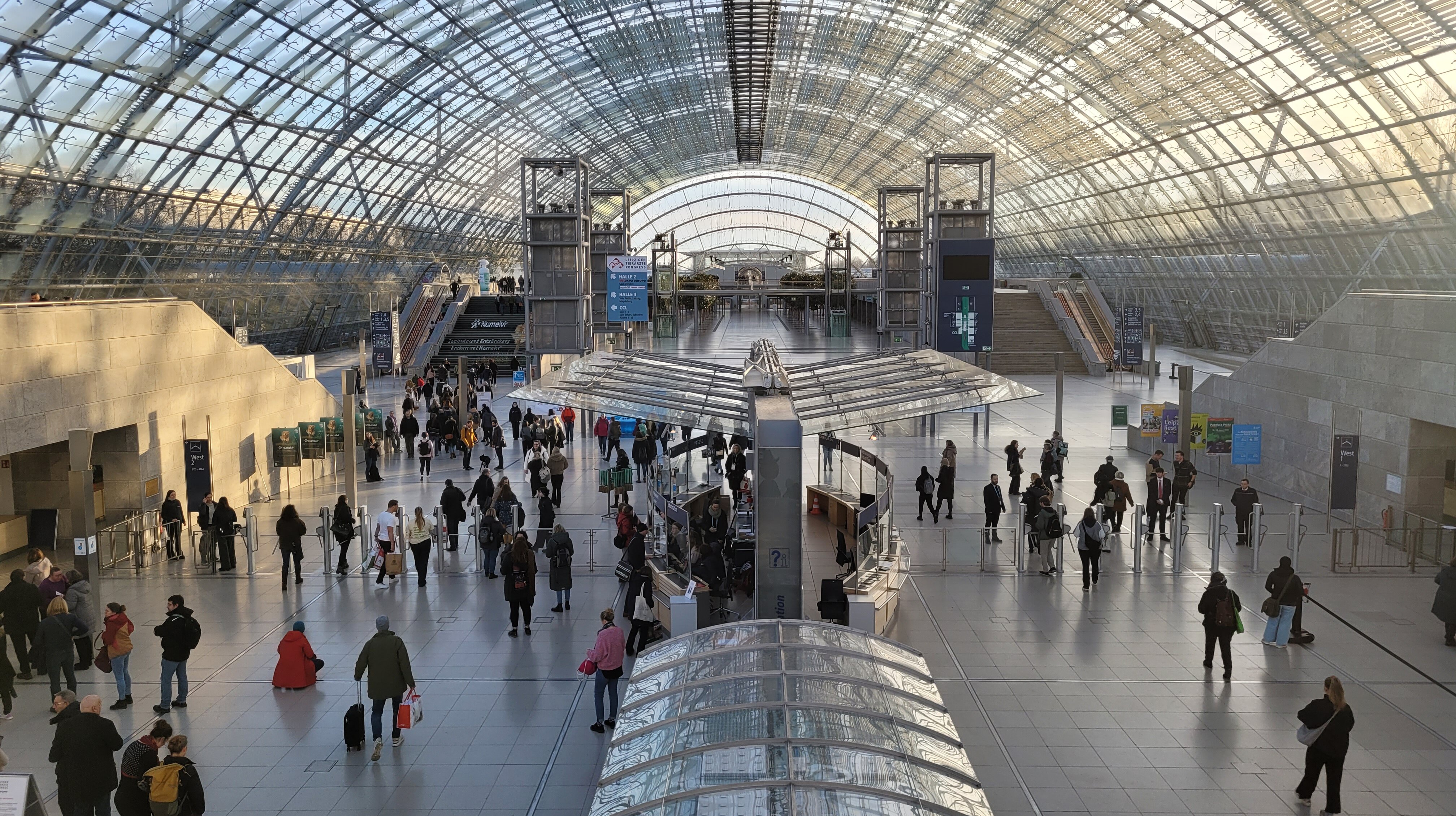 Einlass zum 13. Leipziger Tierärztekongress