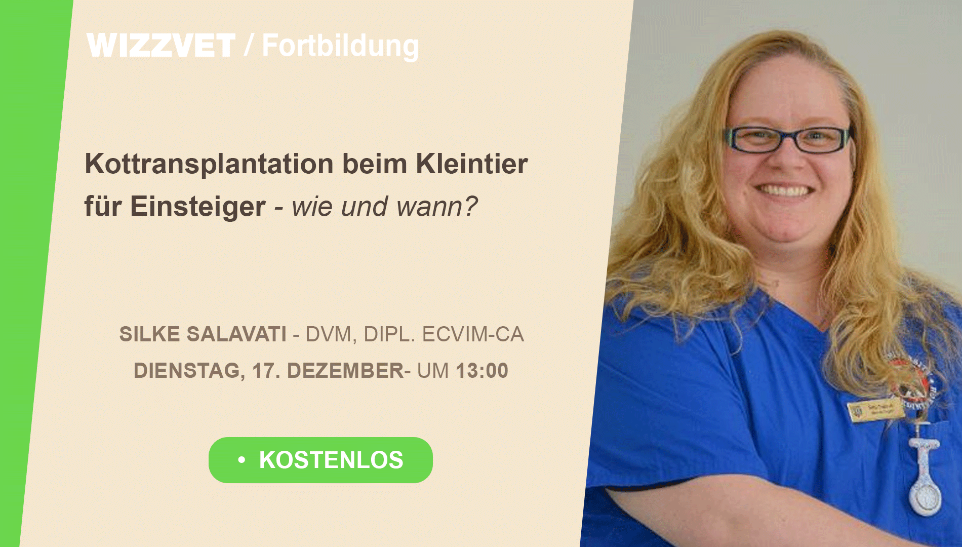 Kottransplantation beim Kleintier für Einsteiger - wie und wann?