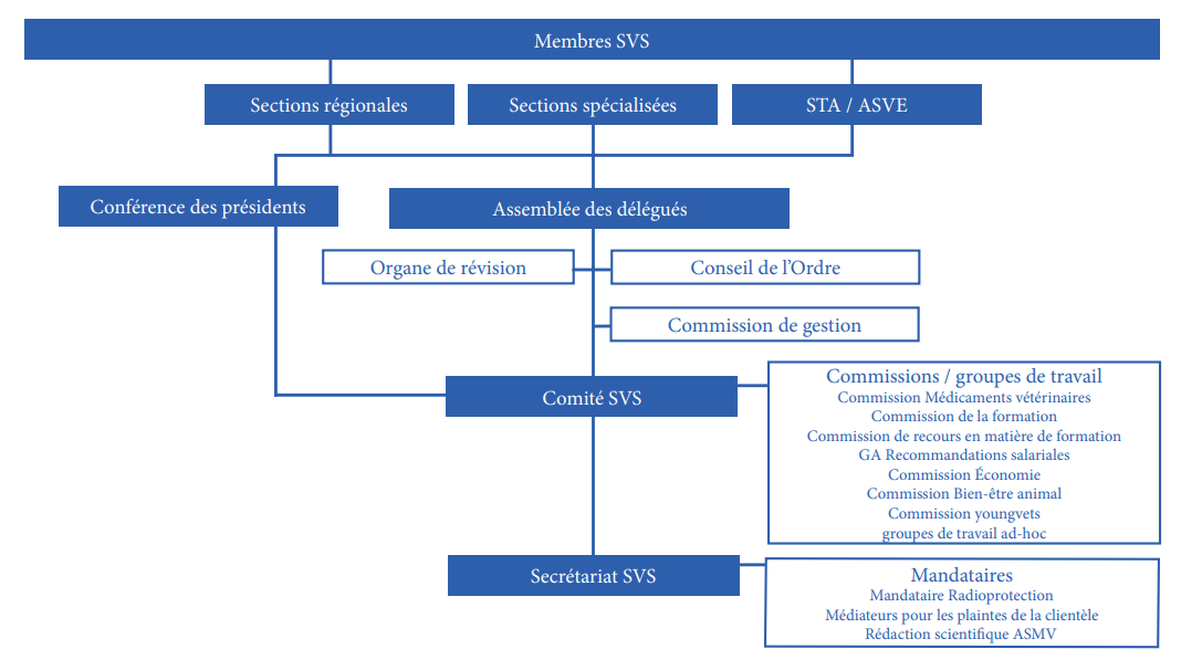 Organigramme de la SVS